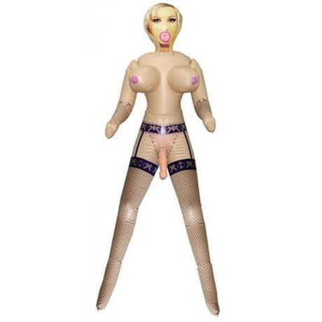 "Foxy Angel Transexual Love Doll With Removable Vibrating Cock NW0419"