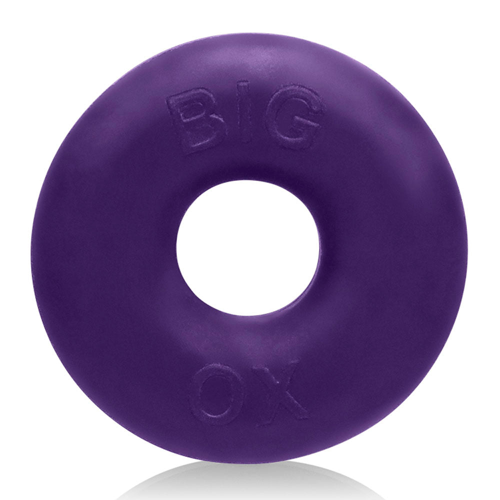 Oxballs Big Ox Cockring — Eggplant Ice - OX-3022-EGPIC
