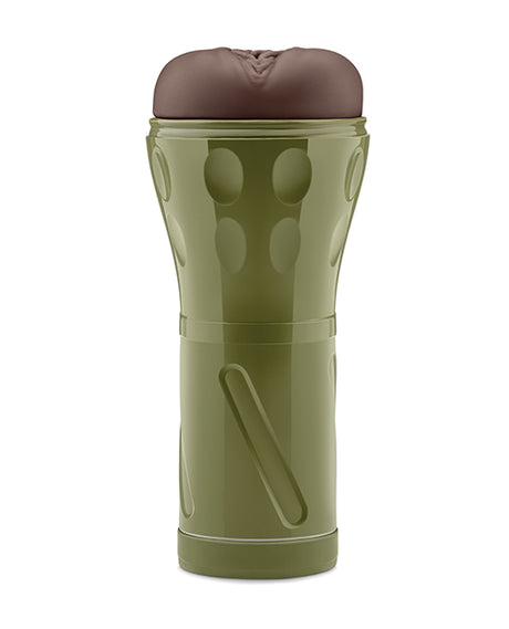 Forto Model V-20 Hard-Side Vagina Masturbator - Dark by Forto