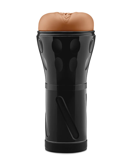 Forto Model V-20 Hard-Side Vagina Masturbator - Tan by Forto