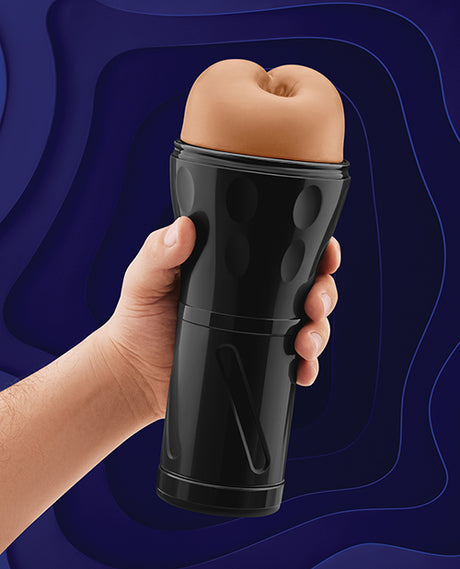 Forto Model B-02 Hard-Skin Ass Masturbator - Tan by Forto