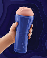 Forto Model M-80 Hard-Side Mouth Masturbator - Light by Forto