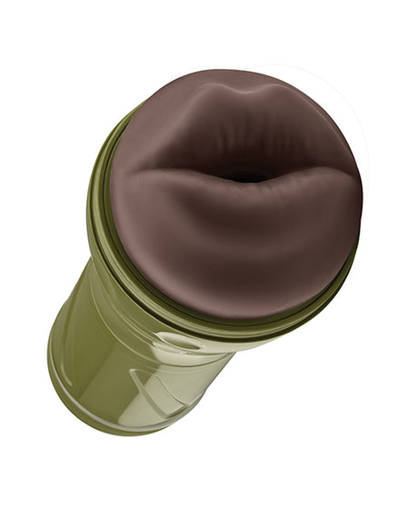 Forto Model M-80 Hard-Side Mouth Masturbator - Dark by Forto