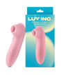 Luv Inc. Pulsing Clitoral Stimulator - Light Pink by Luv Inc.