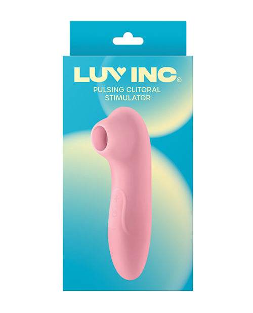 Luv Inc. Pulsing Clitoral Stimulator - Light Pink by Luv Inc.
