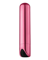 Luv Inc. Shiny Bullet Mini Bullet Vibrator — Pink