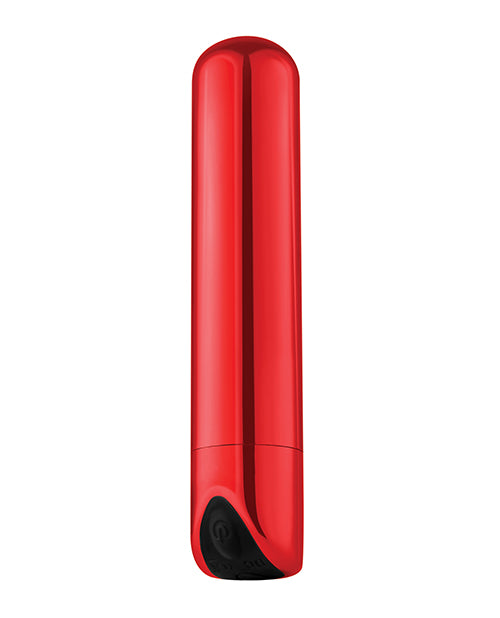Luv Inc. Shiny Mini Bullet Vibrator — Red