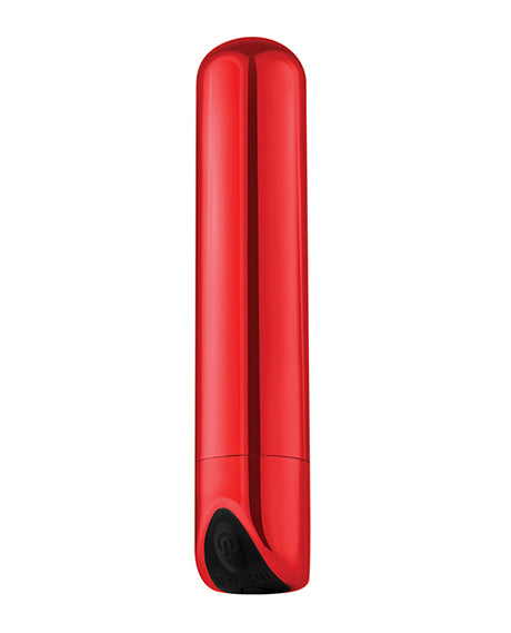 Luv Inc. Shiny Mini Bullet Vibrator — Red