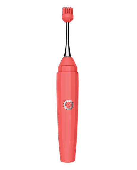 Luv Inc. Orgasm Pen w/Three Attachments - Coral by Luv Inc.