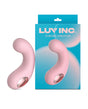 Luv Inc. Curved Vibrator - Light Pink by Luv Inc.
