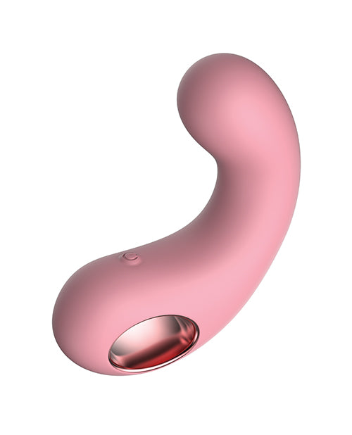 Luv Inc. Curved Vibrator - Light Pink by Luv Inc.