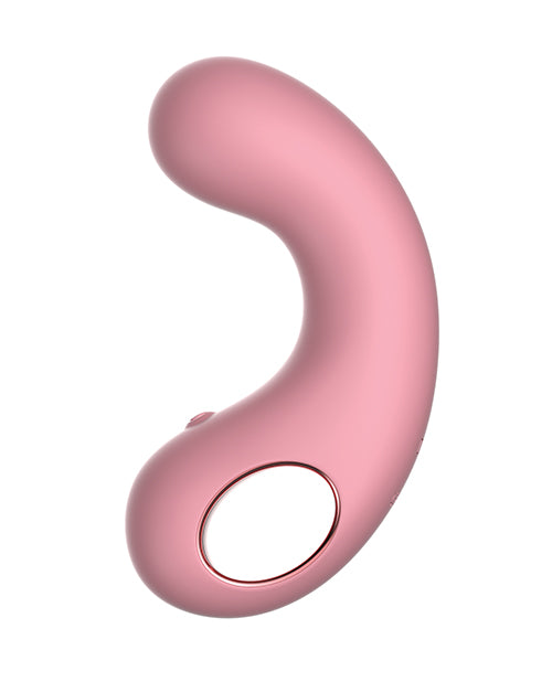 Luv Inc. Curved Vibrator - Light Pink by Luv Inc.