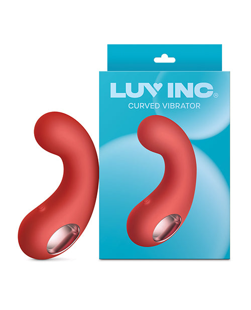 Luv Inc. Curved Vibrator - Red by Luv Inc.