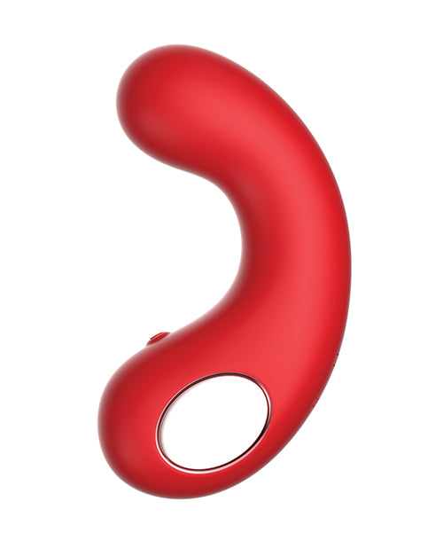 Luv Inc. Curved Vibrator - Red by Luv Inc.