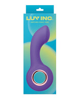 Luv Inc. Arched Ring Vibrator — 12 Modes, Purple