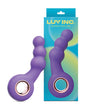Luv Inc. Beaded Ring Vibrator - Purple by Luv Inc.