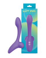 Luv Inc. Poseable Duo Vibrator - Purple by Luv Inc.