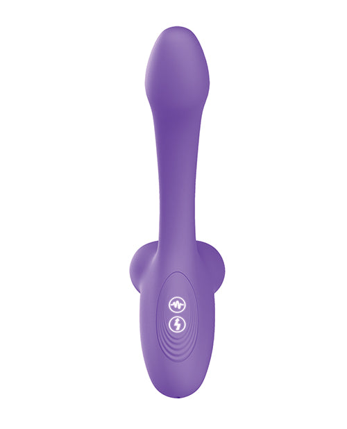 Luv Inc. Poseable Duo Vibrator - Purple by Luv Inc.