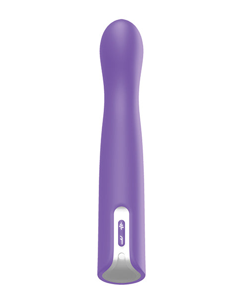 Luv Inc. G-Spot Vibrator w/Moving Beads - Purple by Luv Inc.