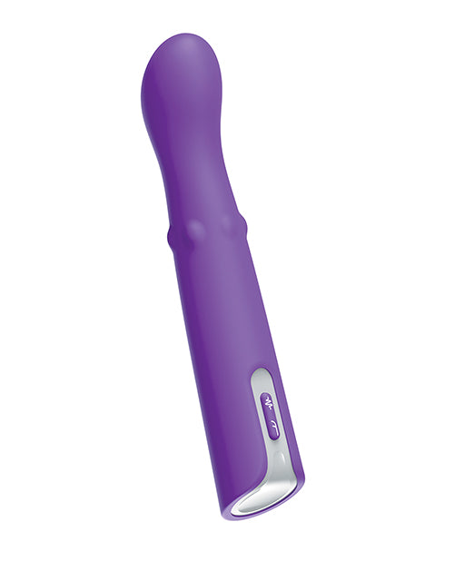 Luv Inc. G-Spot Vibrator w/Moving Beads - Purple by Luv Inc.