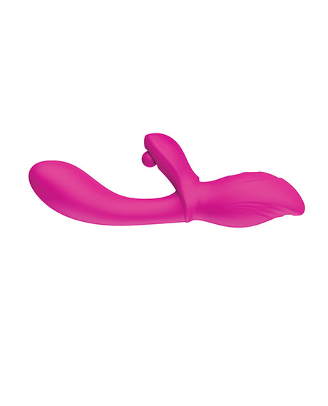Luv Inc. Thumping Ball Rabbit Vibrator — Pink
