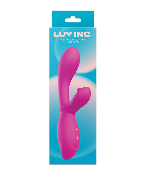 Luv Inc. Thumping Ball Rabbit - Pink by Luv Inc.