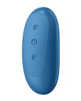 Luv Inc. Wavy Strap-On Luv Vibe - Blue by Luv Inc.