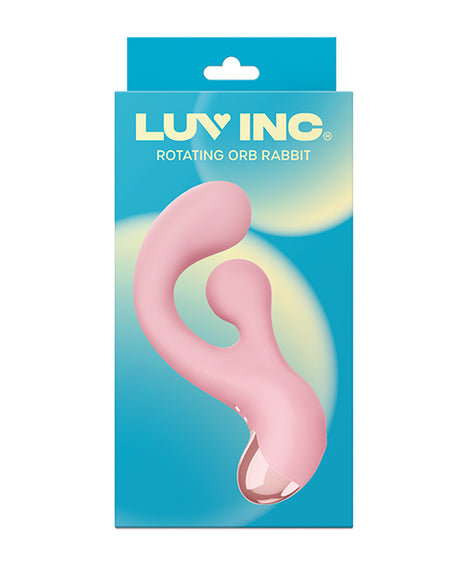 Luv Inc. Rotating Orb rabbit - Light Pink by Luv Inc.