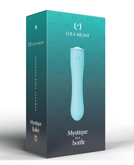 Lola Milani Mystique Bullet w/Emerald Bottle - Teal by Lola Milani