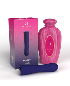 Lola Milani Mystique Bullet w/Pink Bottle - Dark Purple by Lola Milani