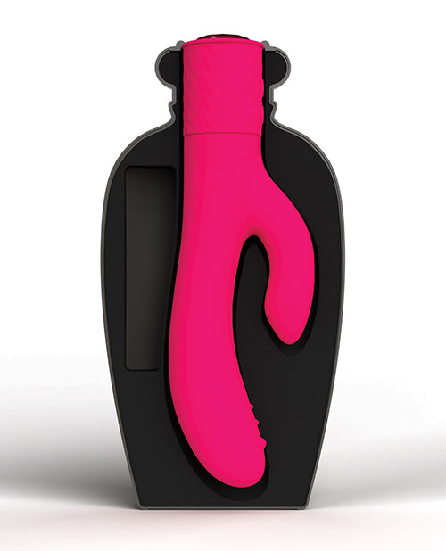 Lola Milani Mystique Rabbit w/Black Bottle - Fuchsia by Lola Milani