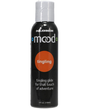 Doc Johnson Mood Tingling Glide Water-Based Lubricant — 4 fl oz - DJ1362-08-BU