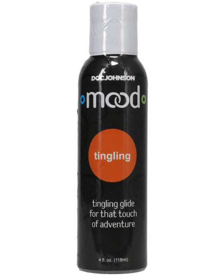 Doc Johnson Mood Tingling Glide Water-Based Lubricant — 4 fl oz - DJ1362-08-BU