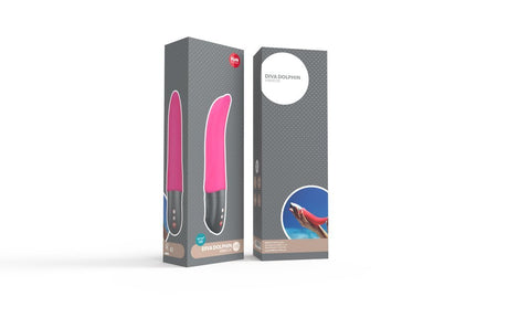 Fun Factory Diva Dolphin Vibrator — BATTERY+ Motor - FN161PK