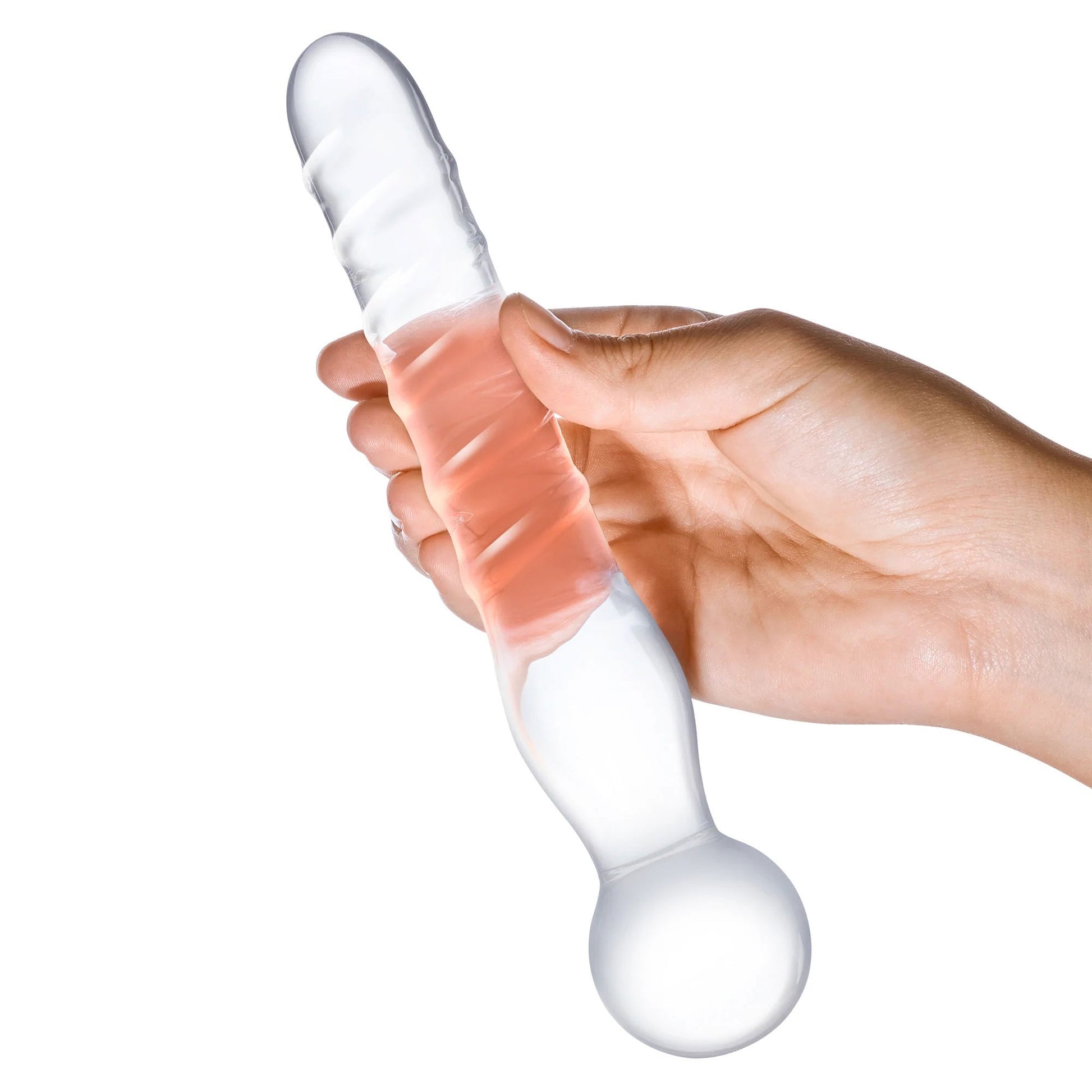 Joystick Clear Glass Dildo by Last Lixxx