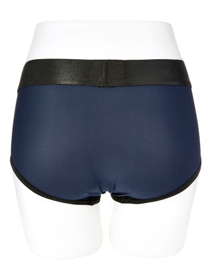 Em. Ex. Active Harness Fit - Navy/graphite - Large by Sportsheets