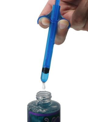XR Brands Lubricant Launcher Set of 3 — Blue - TV-VF804-BLU