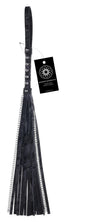 Sportsheets Velvet Noir Chain Flogger — 17-inch Falls - SS37009