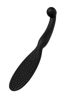 Blush Temptasia Governess Silicone Paddle — Black, 13 in - BL-88905