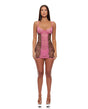 Animal Instincts Mesh Chemise & Panty - Pink Leopard XL by Forplay