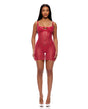 Layers To This Sheer Mesh and Knit Chemise w/Thong 2 pc Set - Pink SM by Forplay