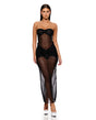 Private Party Glitter Dress w/Thong - Black SM by Forplay
