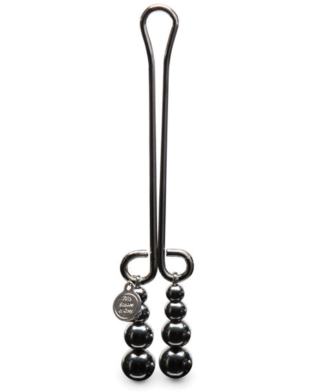 Fifty Shades Darker Just Sensation Beaded Clitoral Clamp by Fifty Shades Darker