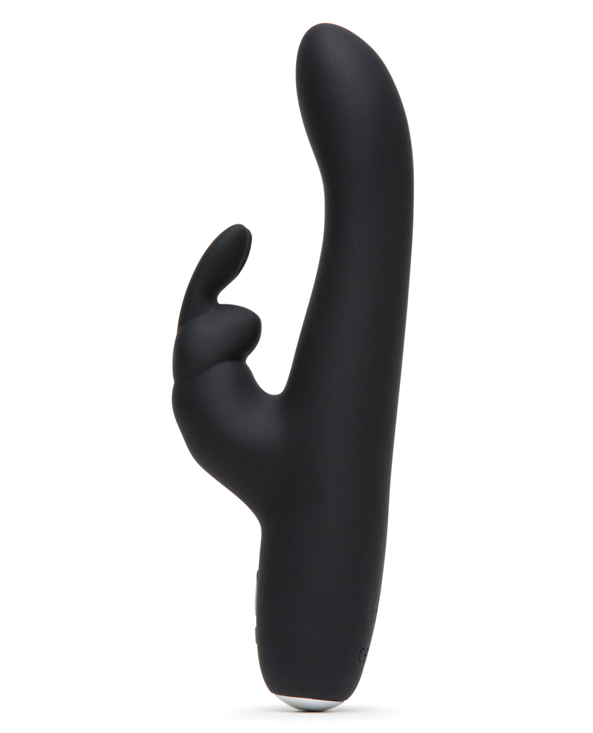 Fifty Shades of Grey Greedy Girl Slimline Rechargeable Rabbit Vibrator - Black