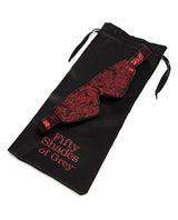 Fifty Shades of Grey Sweet Anticipation Reversible Blindfold (Black/Red)