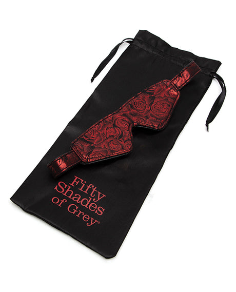 Fifty Shades of Grey Sweet Anticipation Reversible Blindfold (Black/Red)