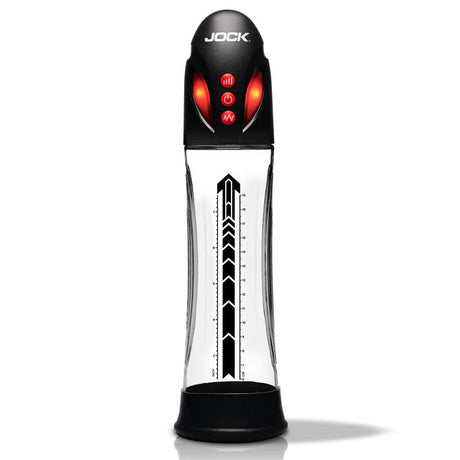 Curve Toys Power Up Automatic Penis Pump — Clear - JOCK-CN1037