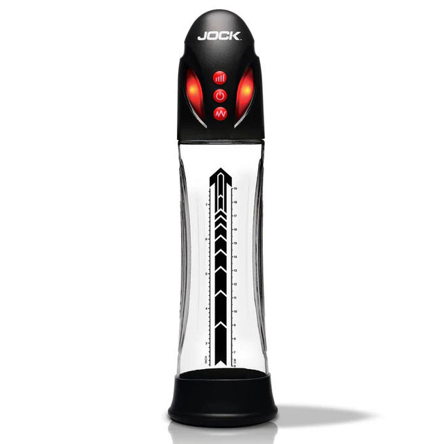 Curve Toys Power Up Automatic Penis Pump — Clear - JOCK-CN1037