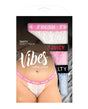 Vibes Tasty 3 Pack Thongs Assorted Colors QN by Vibes by Fantasy Lingerie