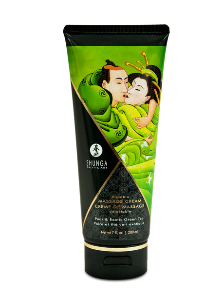 "Kissable Massage Cream - Pear & Exotic Green Tea  - 7 Fl. Oz. / 200 ml SHU4111"